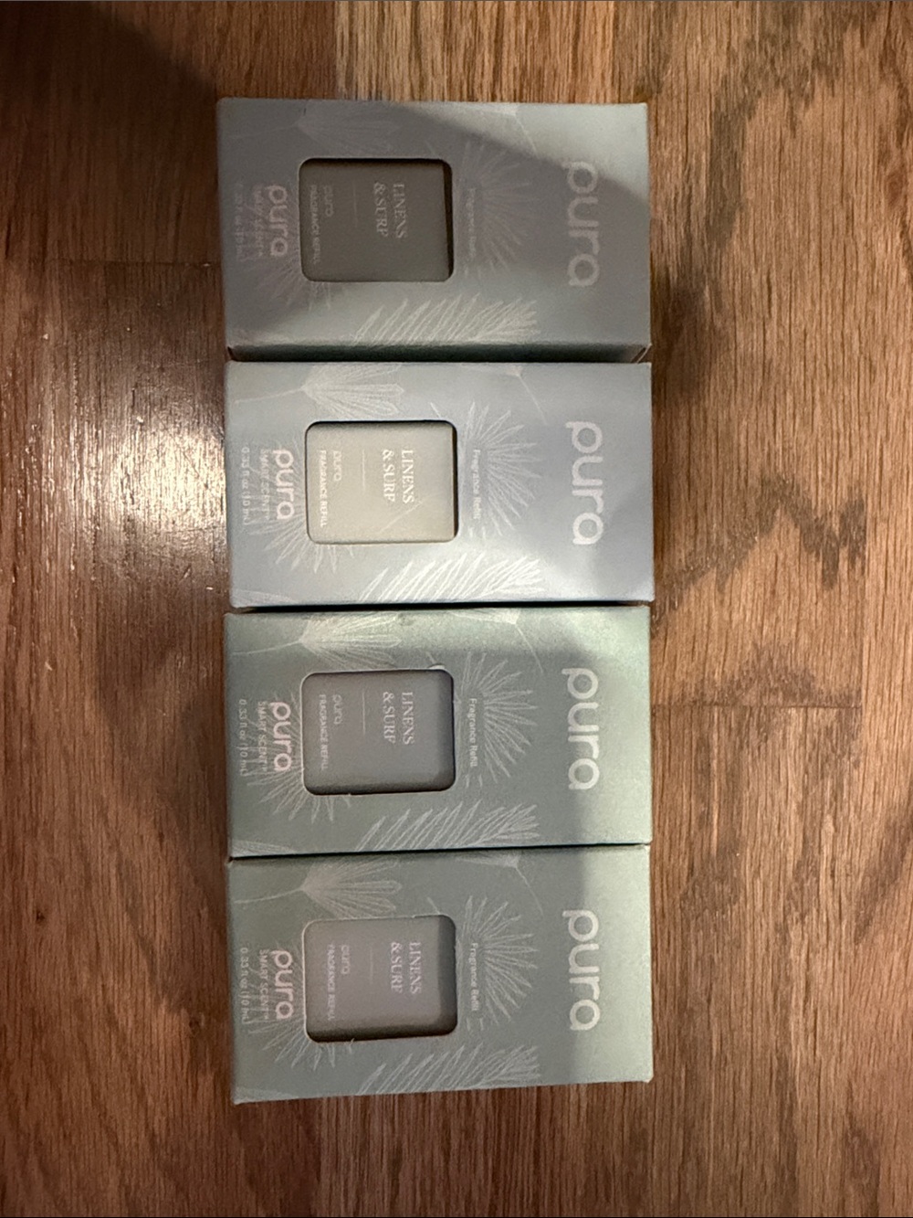 Pura Solid Perfume Bars — Mint Gray Scent Bars (Set of 4)